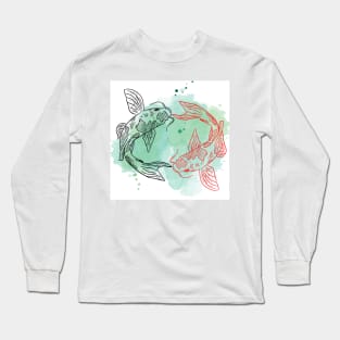 Koi Pond Long Sleeve T-Shirt